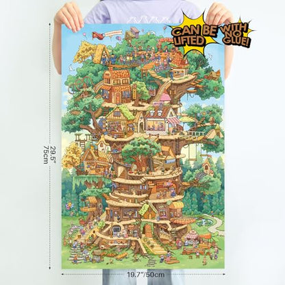 1000 Piece Puzzle for Adults Jigsaw Puzzles (1000 Count)