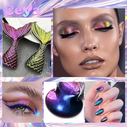 Chameleon Mica Powder Set 16 Colors (2.82 Ounce)