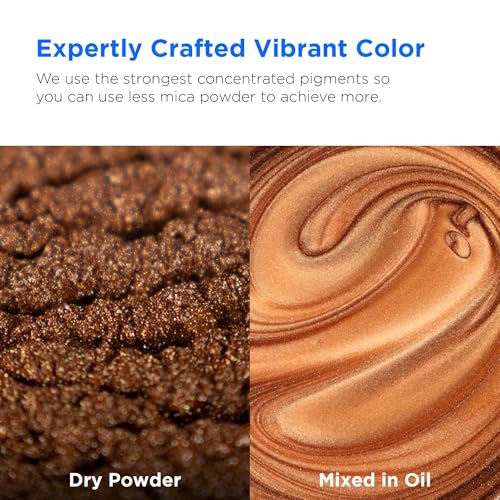 Mica Powder Color Pigment Jar (3.5 Ounce)