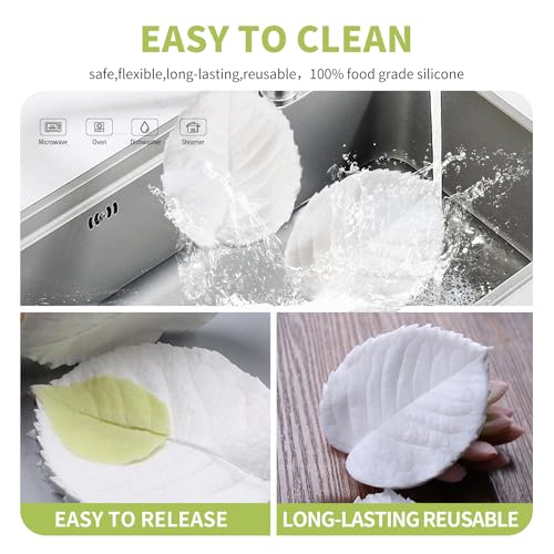 Leaf Petal Veiner Gum Paste Mold Sugar Craft Tools Rose Flower Leaf Vein Double Veiners Mold