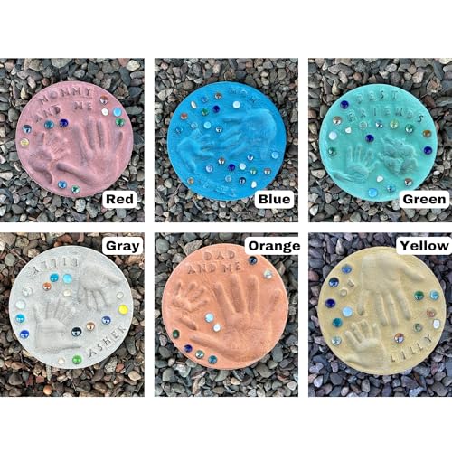 DIY Stepping Stone Kit with Color Pigment