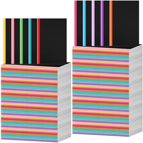 100 Pack A5 Composition Notebooks Bulk 5"x8" Notebooks Novel Color (100 Count)