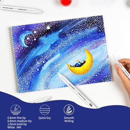 White Gel Pens (3 Count)