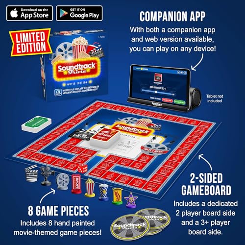 Soundtrack Trivia Limited Edition Movie Game Includes Bluetooth Speaker