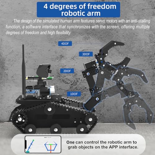 Robotic Car with 720P Camera