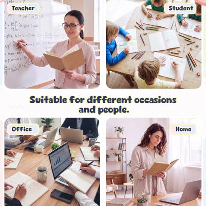 100 Pack A5 Composition Notebooks Bulk 5"x8" Notebooks