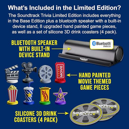 Soundtrack Trivia Limited Edition Movie Game Includes Bluetooth Speaker