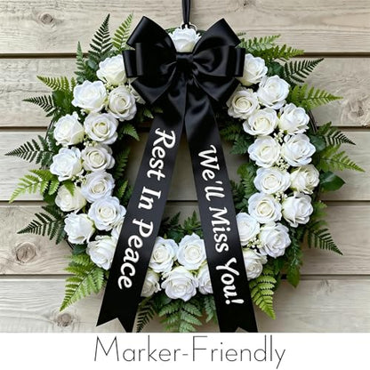 1.5 Inch Black Polypropylene Ribbon