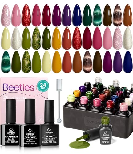 Beetles Fall Gel Nail Polish Set