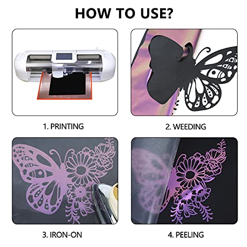 Chameleon Heat Transfer Vinyl Rolls