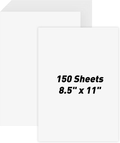 MAXECHO 8.5" × 11" White Cardstock Bulk 150 Sheets Construction Paper Card Stock Printer Paper for DIY Art Crafts, Cricut Card Making, Office Printing, Scrapbooking, Drawing, Invitations, 180 GSM - Crafty Corner