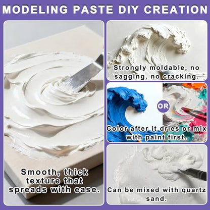 10.58 OZ Acrylic Modeling Paste (9.88 Fl Oz)