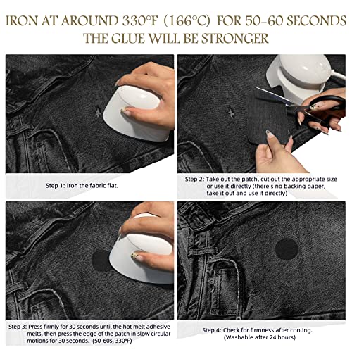 Iron on Repair Patch 20 Pcs Pack
