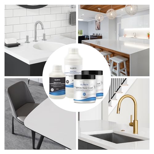Bright White Marble Countertop Paint Kit (76 Fl Oz)