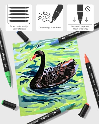 Acrylic Paint Markers 36 Colors