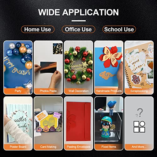 504 Pcs Clear Removable Adhesive Dots (504 Count)