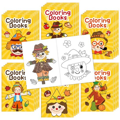 Fall Scarecrow Coloring Books (24 Count)