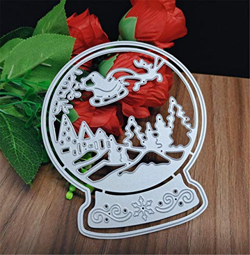 Metal Cutting Dies DIY Merry Christams Embossing Stencil Template Scrapbooking Card Making Mold Photo Album Arts Crafts Tools