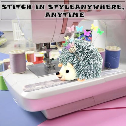 Cute Hedgehog Wrist Pin Cushion for Sewing with Magnetic