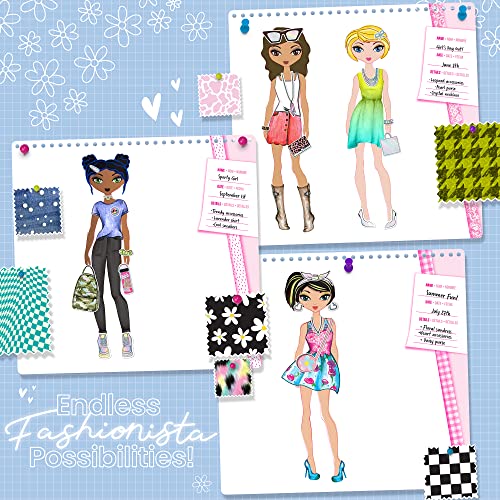 Fashionista Design Sketch Book Set