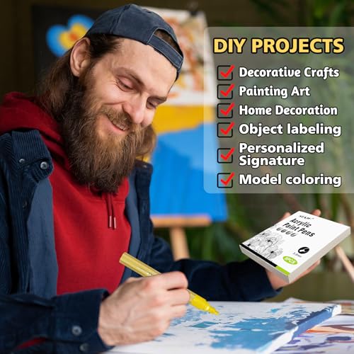 Acrylic Paint Pens (8 Count)