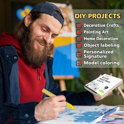 Acrylic Paint Pens (8 Count)