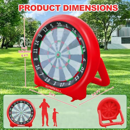 Giant Dart Board Inflatable with Pump