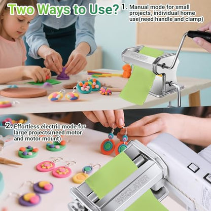 Electric Polymer Clay Press Machine Set