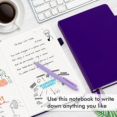 5 Pack Journal Notebook Bulk for School (5 Count)