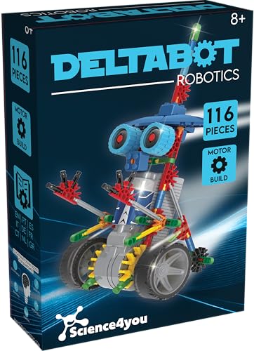 Deltabot Robot Toy Kit for Kids Age 8