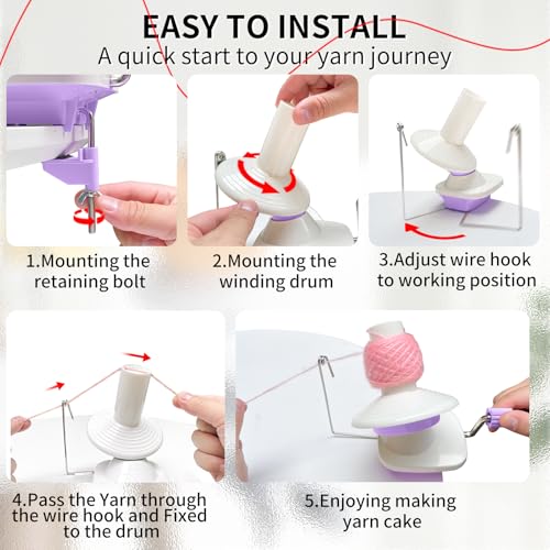 3.5 OZ Yarn Ball Winder