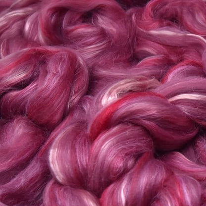 Merino Silk Luxe Tonal Designer Blend. Superfine Merino