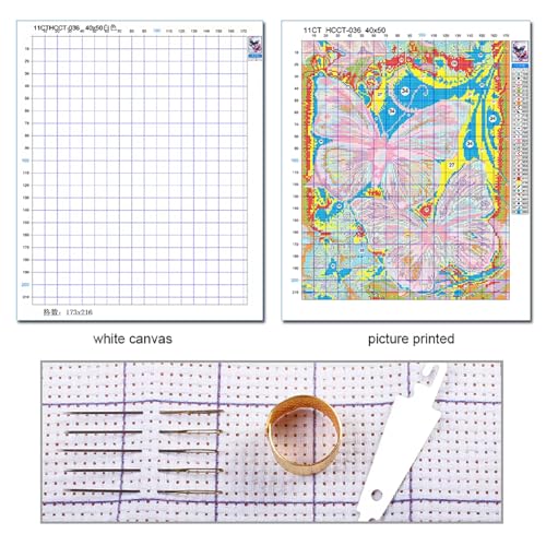 Stamped Cross Stitch Kits