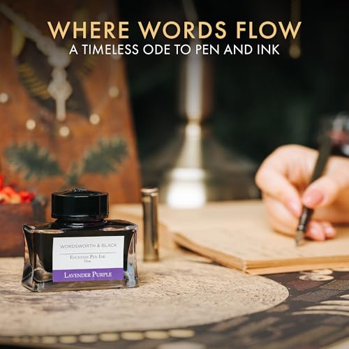 Wordsworth and Black Fountain Pen Ink Bottle