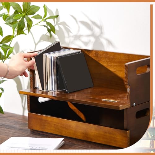 1 Set Wooden CD Storage Box