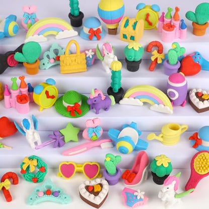 72 Pcs Erasers for Kids (72 Count)