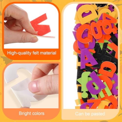 310 Pcs Felt Letter Bulletin Board Self Adhesive Sticker (310 Count)