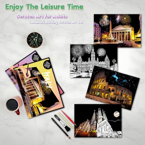 Scratch Art for Adults