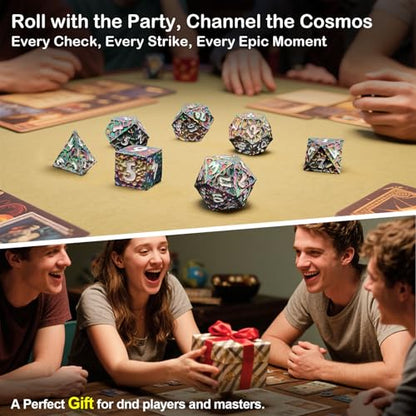 Metal DND Dice Set