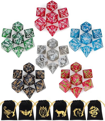 Polyhedral Dice Set (42 Count)