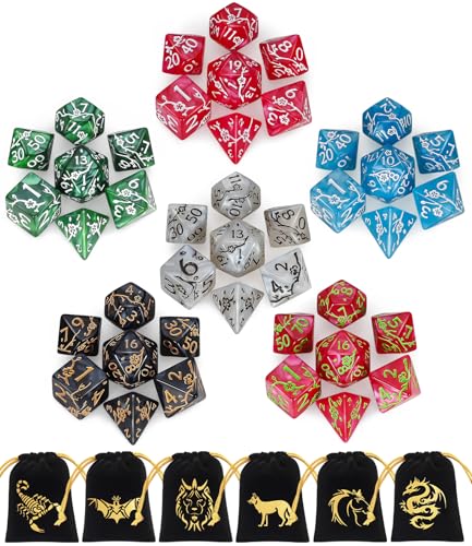 Polyhedral Dice Set (42 Count)