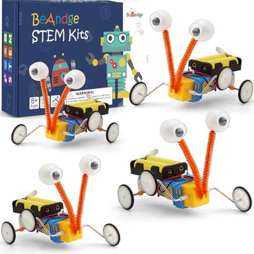 4 Set Bulk Craft Robot Kits for Kids (4 Count)