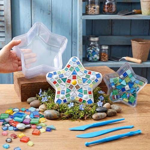 24 Pcs Stepping Stone Kit Includes Concrete Mold (24 Count)