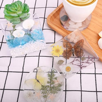 4 Pack Deep Coaster Molds (8 Count)