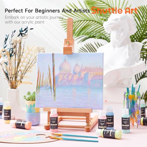 40 Pack Pastel Acrylic Paint Set (60 Fl Oz)