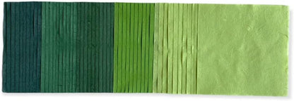 50 Sheets 6 x 6 Inches Natural Fiber Mulberry paper Sheets Square Origami Paper Arts Folding Craft, Decoration Paper, Square Folding Paper for DIY Crafts (Green Tone, 6x6 Inch) - Crafty Corner