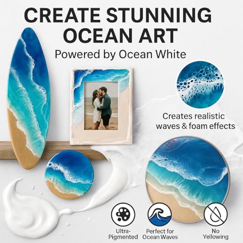 White Epoxy Resin Pigment Paste 6.7oz