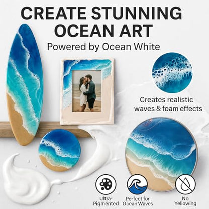 White Epoxy Resin Pigment Paste 6.7oz