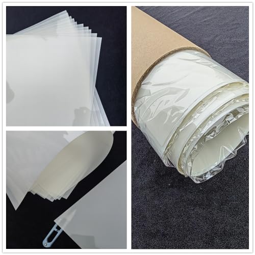 Translucent Blank Mylar Stencil Sheet for Cutting (8 Count)