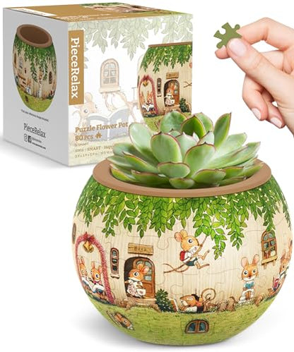 3D Puzzle Planter